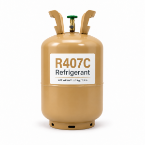 R407C refrigerant 25 lb cylinder