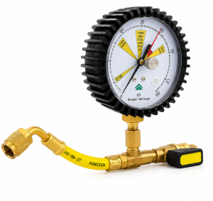 Nitrogen Pressure Test Gauge